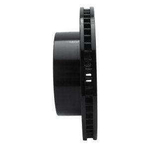 Dodge Ram 2500 Brake Rotor (1) - Front Left - R1 Concepts - Drilled & Slotted - Black - `03-`08